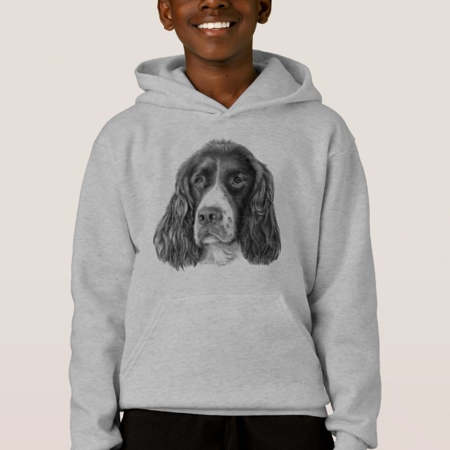 Spaniel för engelsk Springer Tee (Framsida)
