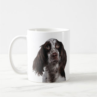 Spaniel för engelsk Springer - valphundDigital Kaffemugg