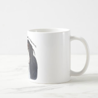 Spaniel för kung Charles för Tri färg stolt Kaffemugg