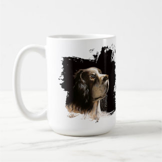 Spaniel hund kärlek mugg