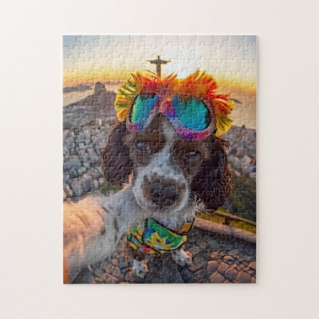 Spanielkarnevalvy i Rio Pussel (Vertikal)