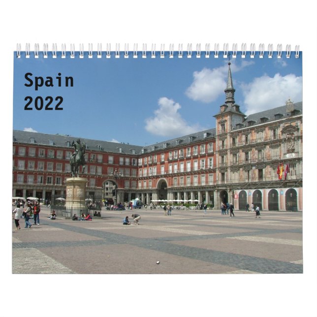Spanien 2022-kalender kalender (Omslag)