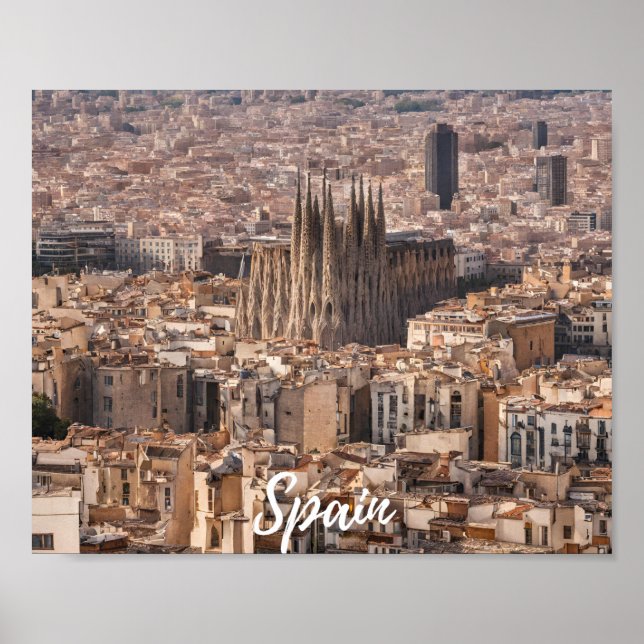 Spanien (3) poster (Framsidan)