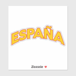 Spanien 5 klistermärken