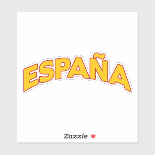 Spanien 5 klistermärken (Ark)