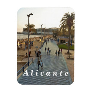 Spanien. Alicante. 6. Magnet