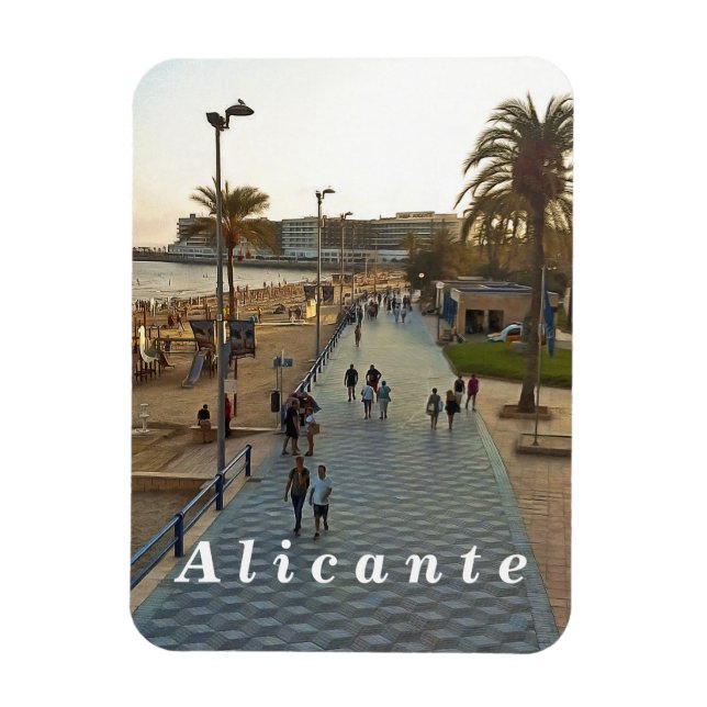 Spanien. Alicante. 6. Magnet (Vertikal)