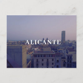 Spanien Alicante-vykort Vykort