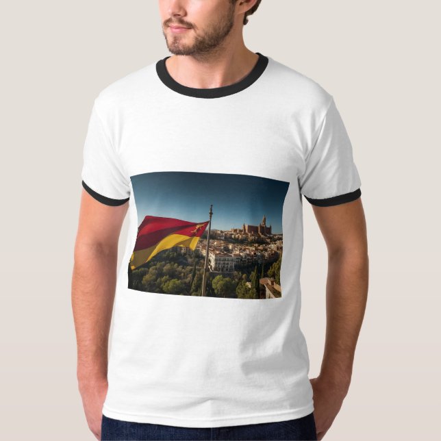Spanien Älskare T Shirt (Framsida)