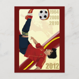 Spanien: artikel 2012 Fútbol Campeones de Europa Vykort