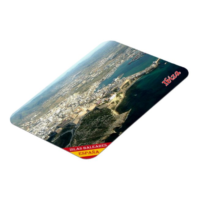 Spanien - Balearerna - Ibiza - Eivissa - Magnet (Vänstra Sidan)