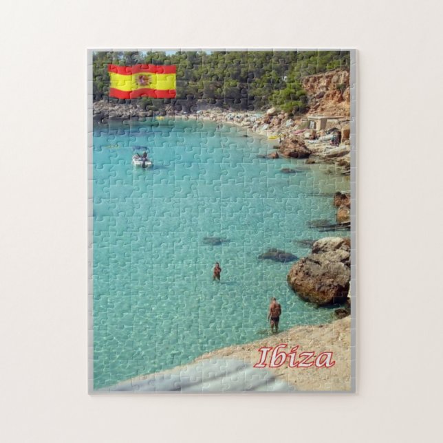 Spanien - Balearerna - Ibiza - Eivissa - Pussel (Vertikal)