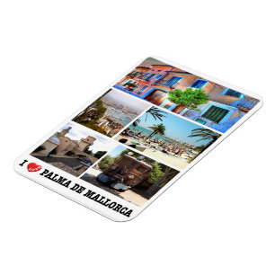 Spanien - Balearerna - Mallorca - I Kärlek - Magn Magnet
