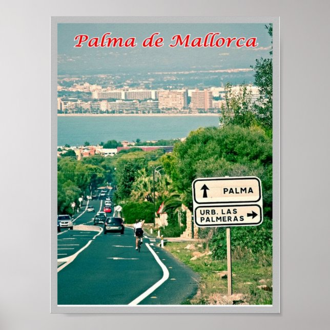 Spanien - Balearerna - Mallorca - Poster (Framsidan)