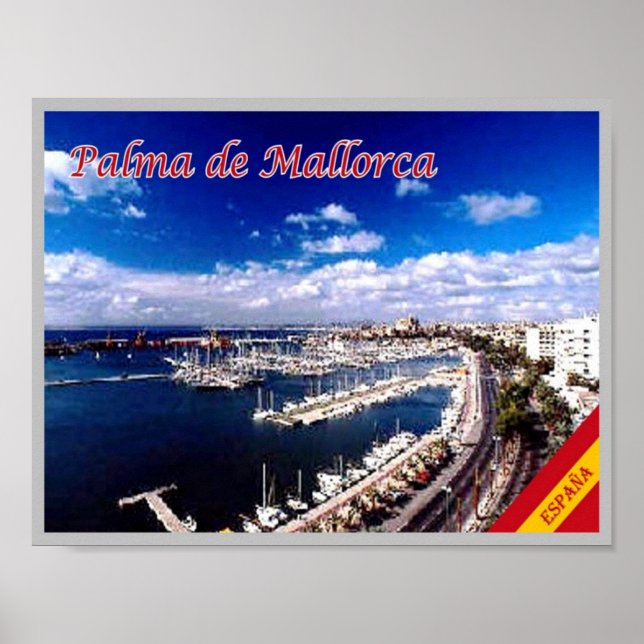 Spanien - Balearerna - Mallorca - Poster (Framsidan)