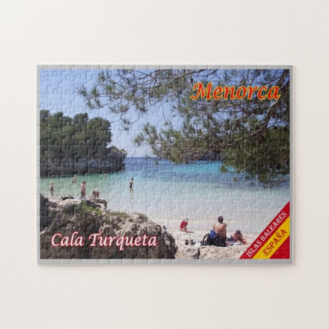 Spanien - Balearerna - Mallorca - Pussel (Horisontell)