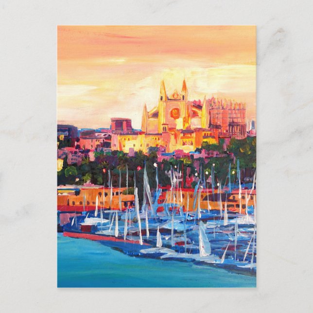 Spanien Balearerna Palma De Mallorca Vykort (Framsida)