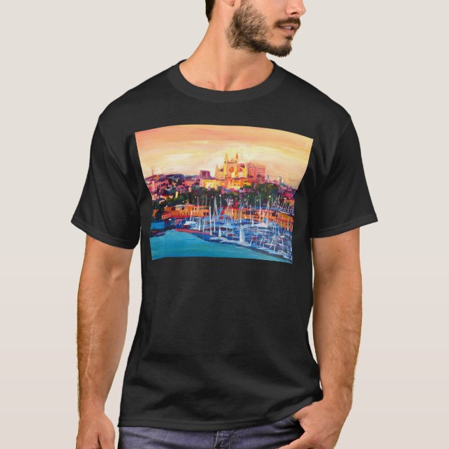 Spanien Balearic Island Palma de Mallorca Tee (Framsida)
