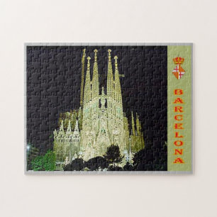 Spanien - Barcelona - Basilica Sagrada Familia - Pussel