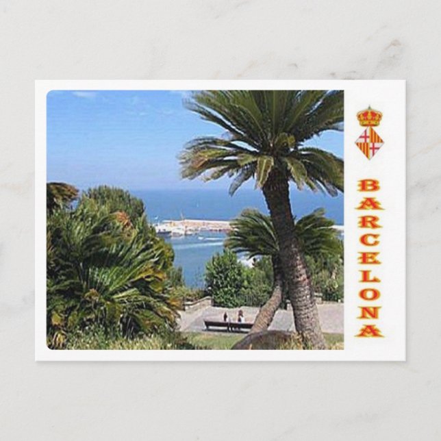 Spanien - Barcelona - Vykort (Framsida)