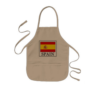 Spanien Barnförkläde