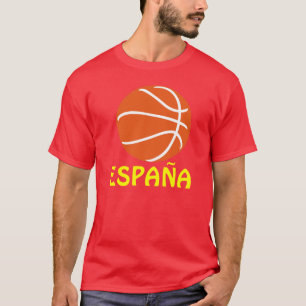 Spanien basket t shirt