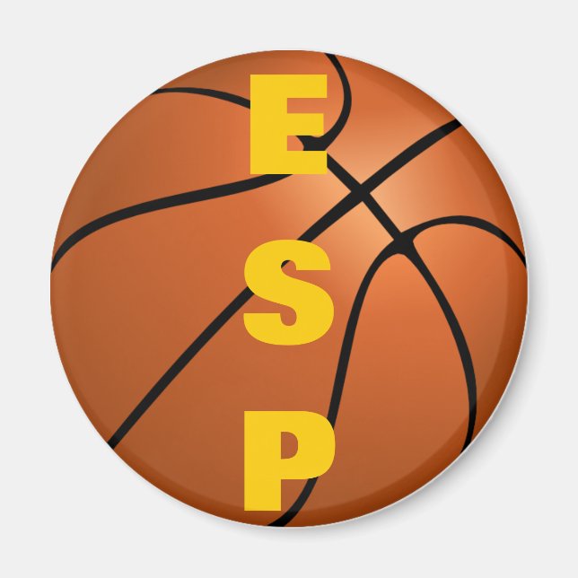 Spanien Basketball Team Magnet (Framsidan)
