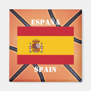 Spanien Basketball Team Magnet
