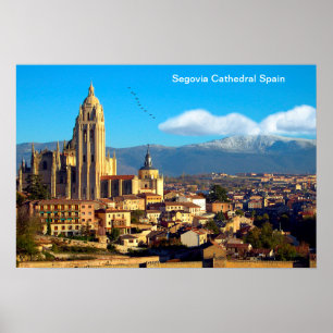 Spanien-bild för poster