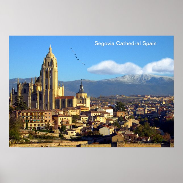 Spanien-bild för poster (Framsidan)