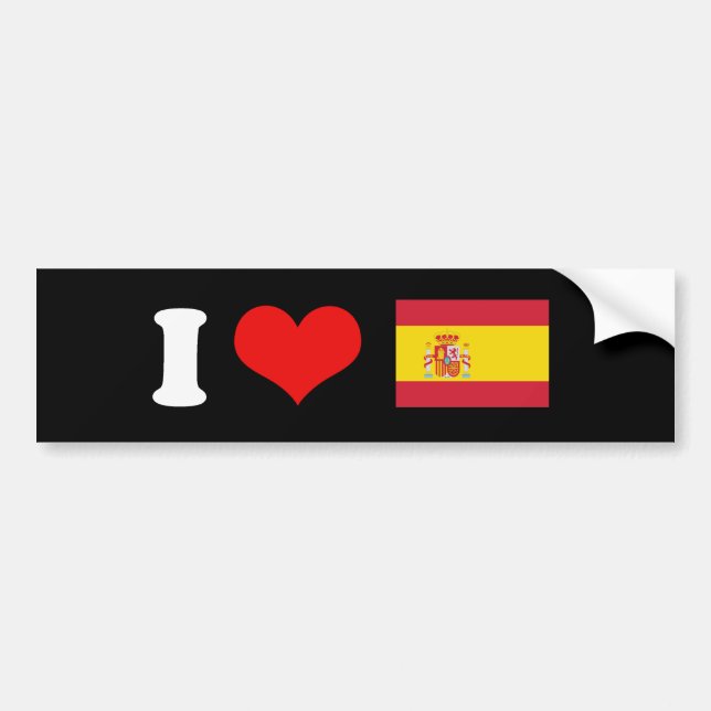 Spanien Bildekal (Framsidan)