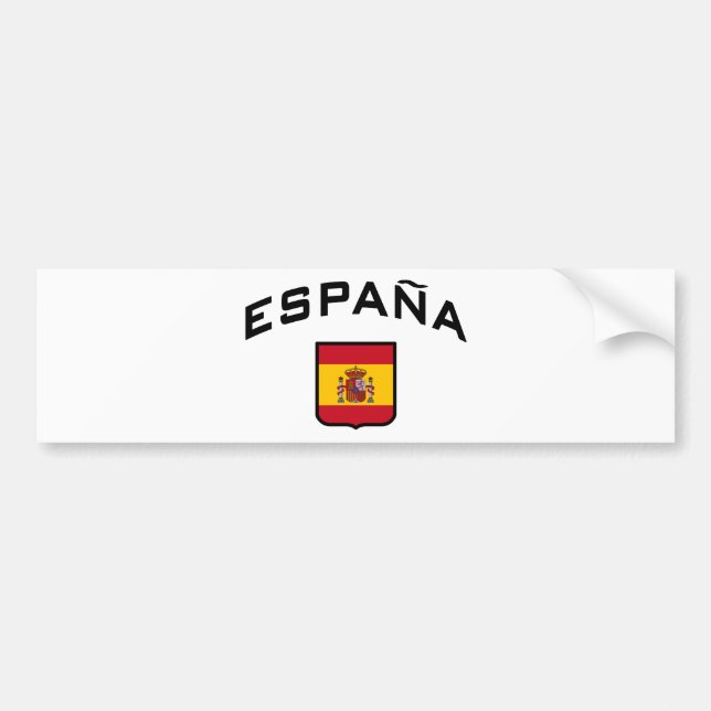 Spanien Bildekal (Framsidan)