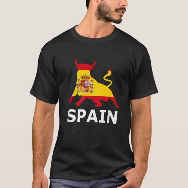 Spanien - Bull Fighting Spanien T Shirt (Framsida)