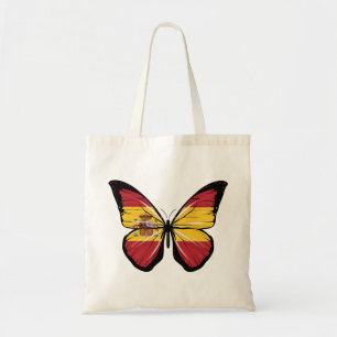 Spanien Butterfly Flagga Tygkasse