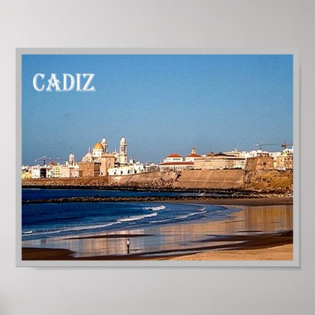 Spanien - Cádiz - Poster (Framsidan)