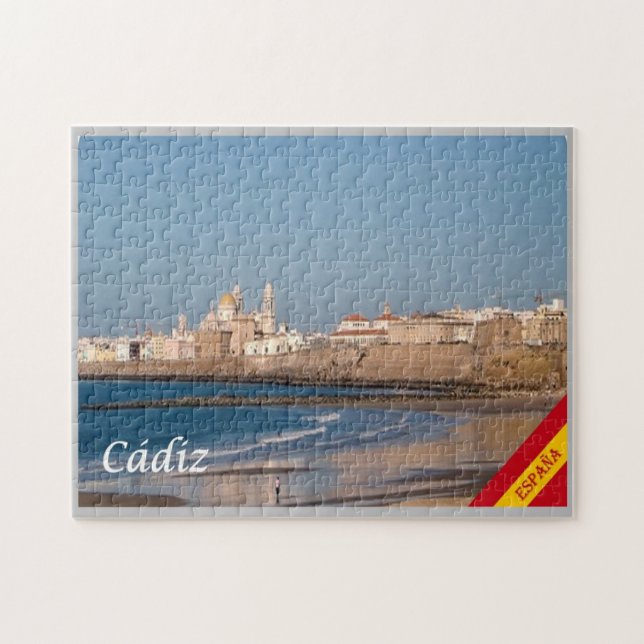 Spanien - Cádiz - Pussel (Horisontell)