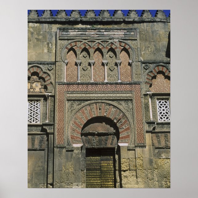 Spanien, Cordoba, moarisk mezquita (moské). Poster (Framsidan)