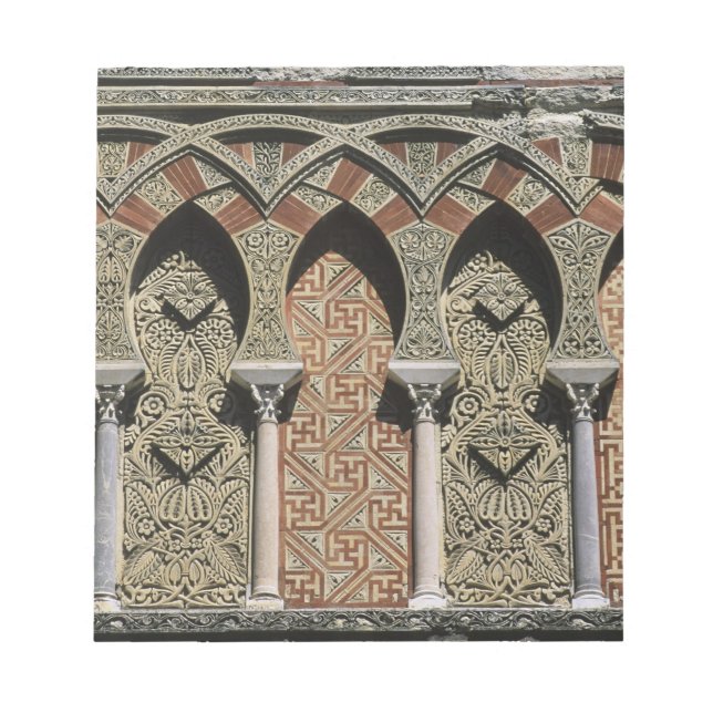 Spanien, Cordoba, Moorish mezquita, (moské). Anteckningsblock (Framsida)