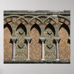 Spanien, Cordoba, Moorisk mezquita, (moské). Poster