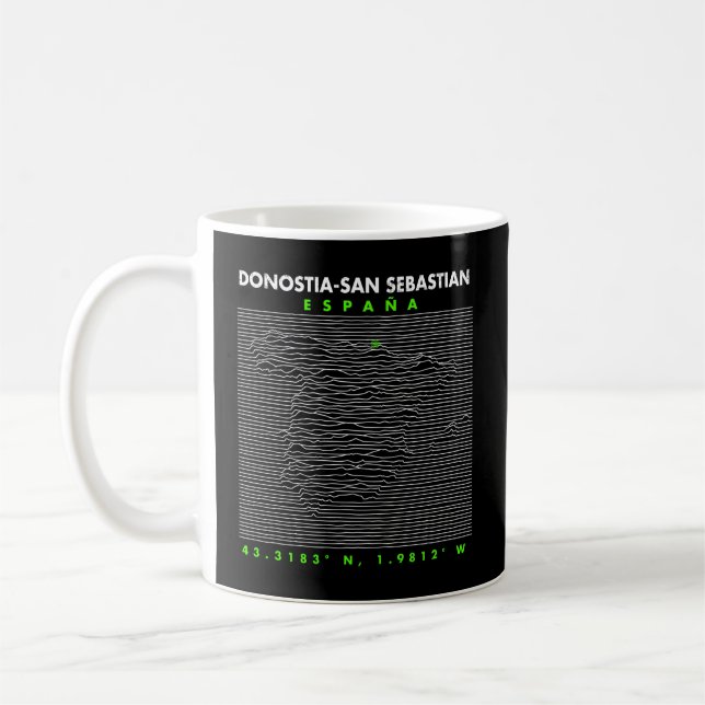 Spanien Donostia-San Sebastian Kaffemugg (Vänster)