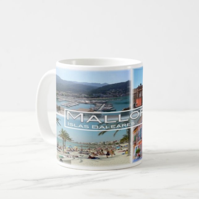 Spanien - Espana - Balearerna - Mallorca - Kaffemugg (Framsida vänster)