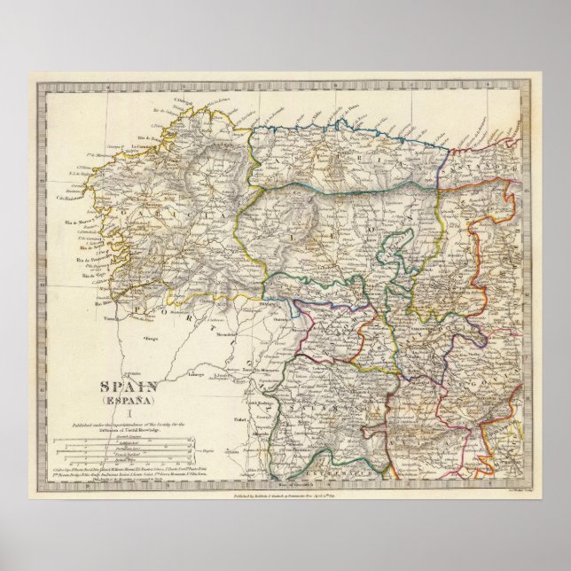 Spanien Espana I Poster (Framsidan)