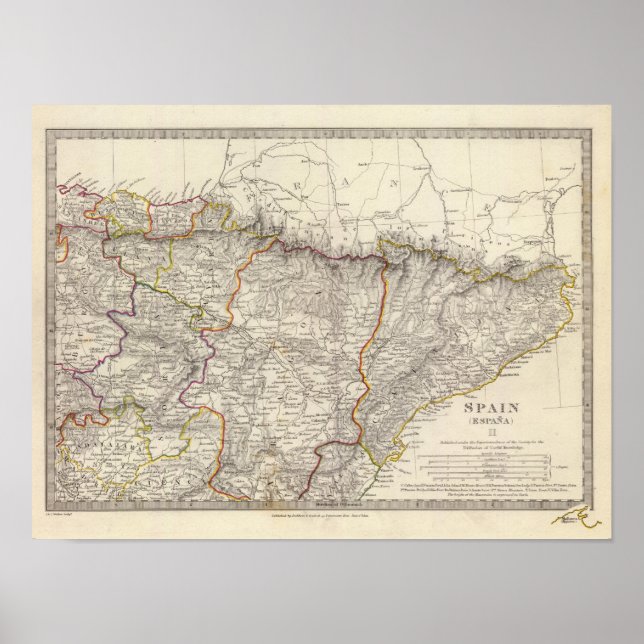 Spanien Espana II Poster (Framsidan)