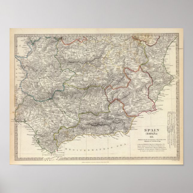 Spanien Espana III Poster (Framsidan)