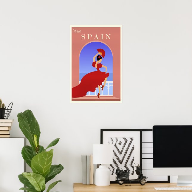 Spanien, Espana Resaaffisch, Poster (Hemmakontoret)