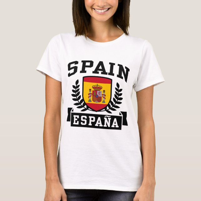 Spanien Espana Tee Shirt (Framsida)