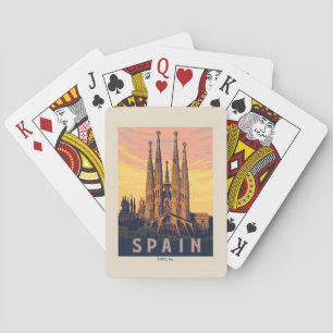 Spanien   Familia Sagrada Casinokort