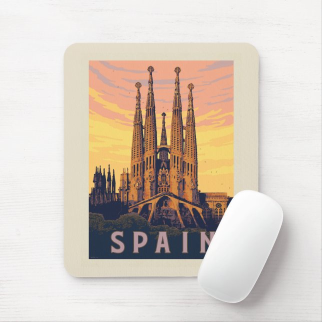 Spanien | Familia Sagrada Musmatta (Med mus)