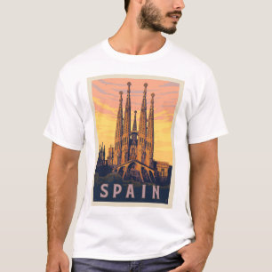Spanien   Familia Sagrada T Shirt