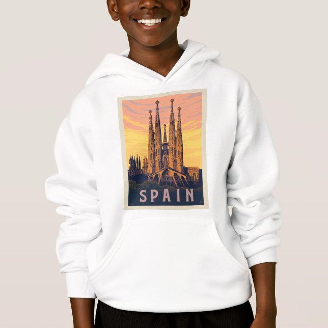 Spanien | Familia Sagrada T Shirt (Framsida)